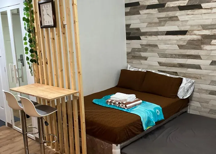 Cozy Staycation Amani Grand Residences Near Cebu Airport With Pool & Gym , Free Wifi Aparthotel