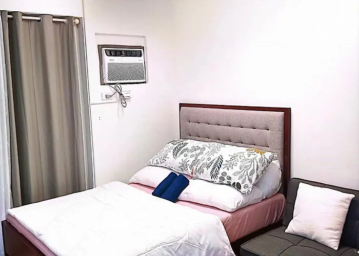 Cozy Staycation Amani Grand Residences Near Cebu Airport With Pool & Gym , Free Wifi 3* Lapu-Lapu City